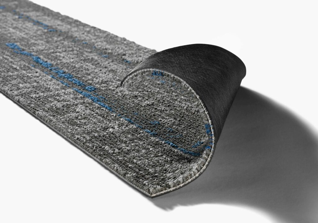 pvc backing on nylon fiber carpet